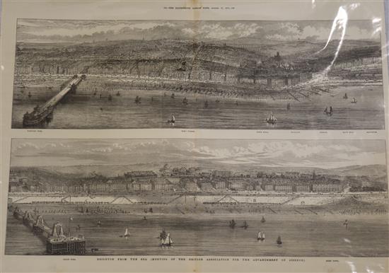 G. Durand Holiday Time at The Seaside ... Brighton, from I.L.N. all unframed